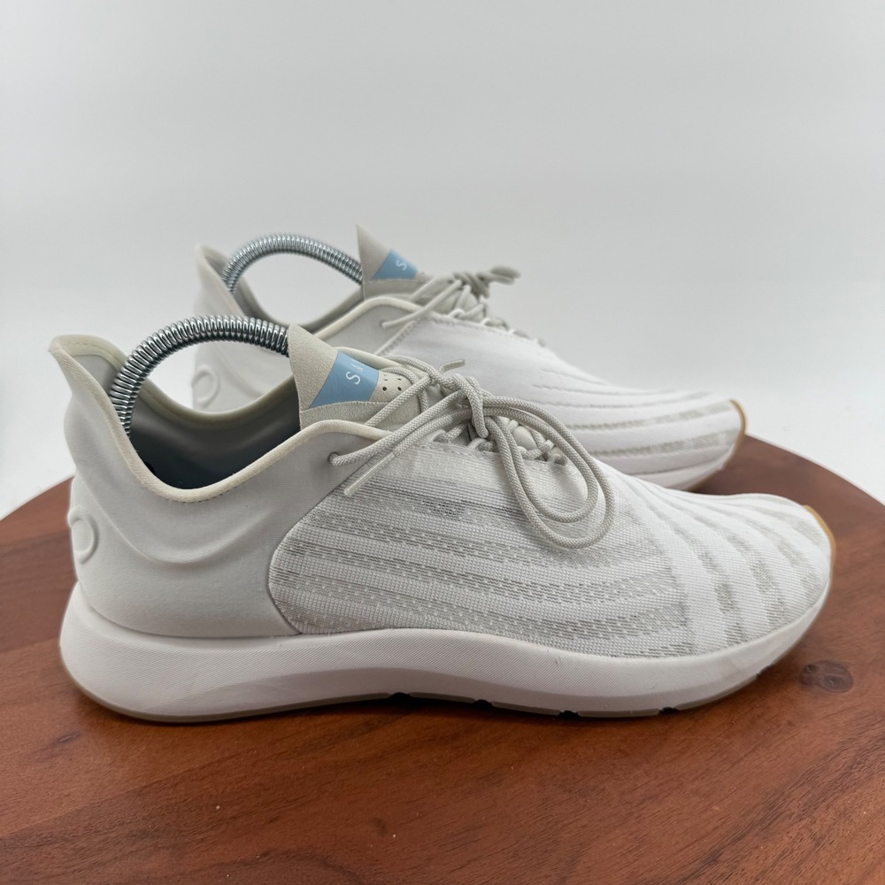 Saysh One White Gum‎ Comfort Lifestyle Sneakers Running Shoes Women's Size 9.5
